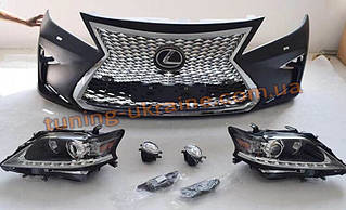 Комплект обваження з оптикою для Lexus RX 2009-2012 рр.