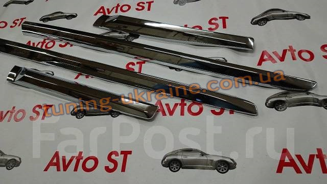 Молдинг дверей дизайн 2018года на Toyota LC 150 Prado 2009-2013