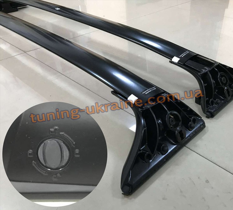 Перемички під рейлінги для Toyota LC 200 2012-2015 рік, фото 1