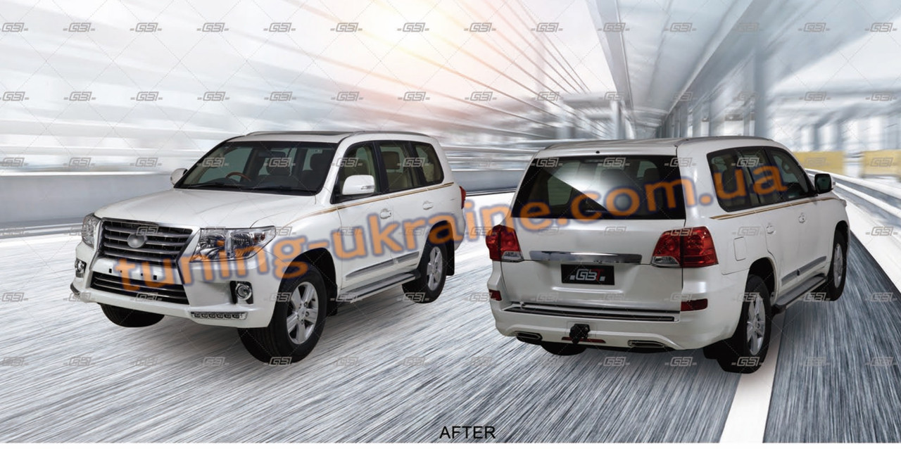 Комплект обважень Urban sport для Toyota LC 200 2012-2015
