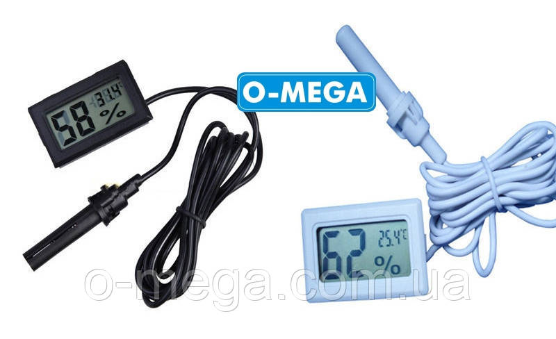 Гигрометр влагомер термометр цифровой с выносным датчиком - фото 4 - id-p107634360