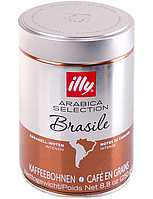 Кофе в зернах illy Arabica Selection Brasile 250 гр ж/б Италия Илли Бразилия 100% Арабика