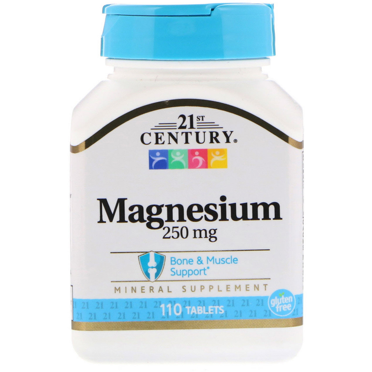 Магний 21st Century Magnesium 250 mg 110 Tablets