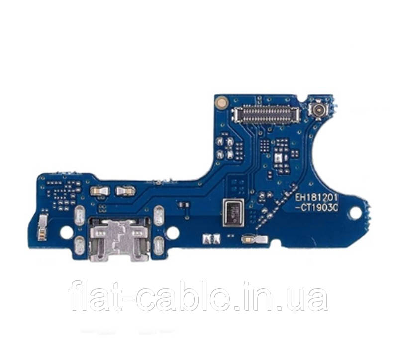 Нижня плата Huawei Y7 2019 з конектором заряджання + мікрофон 