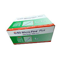 Шприц bd micro fine plus 1 мл (30G) x 8 мм, 100 шт.