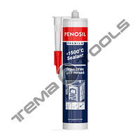 Герметик жаростойкий для печей PENOSIL Premium +1500°C Sealant 310 мл черный