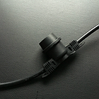 Вулична гірлянда 10м 15хЕ27 ретро Белт-лайт круглий патрон без ламп, фото 2