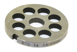 Решітка 14мм R70 Unger для м'ясорубки Sirman, Fimar, Fama, Apach, Everest, Mainca, Kolbe, KT, EWT Inox і ін.