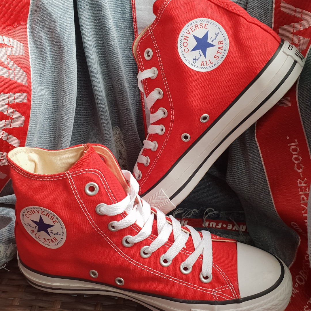 Кеди All Star Chuck Taylor червоні високі