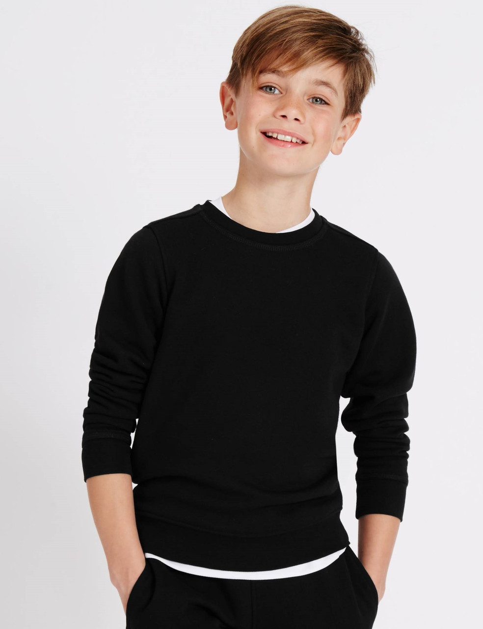 Джемпер трикотажний на байці хлопчику і дівчинці Back to school