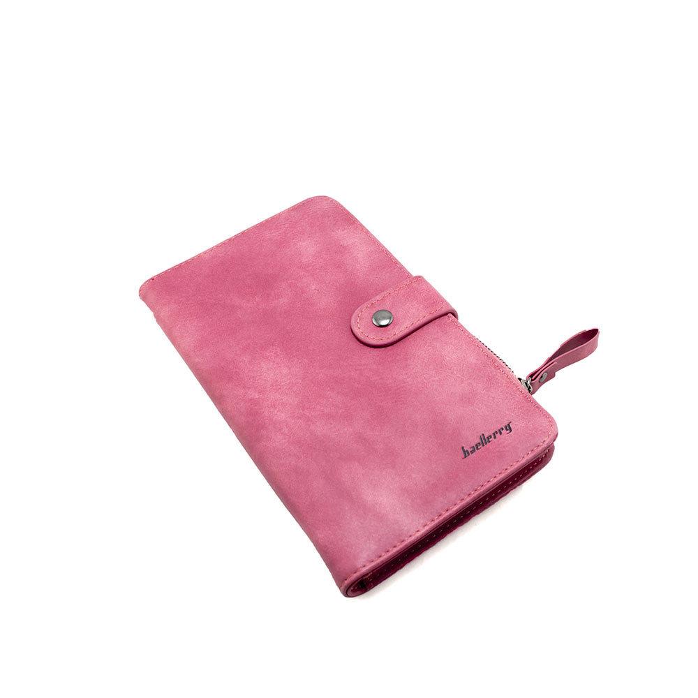 Жіноче портмоне BAELLERRY JC224 яскравий малиновий колір гаманець