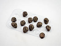Пластиковая форма для шоколада Перепелиные мыши