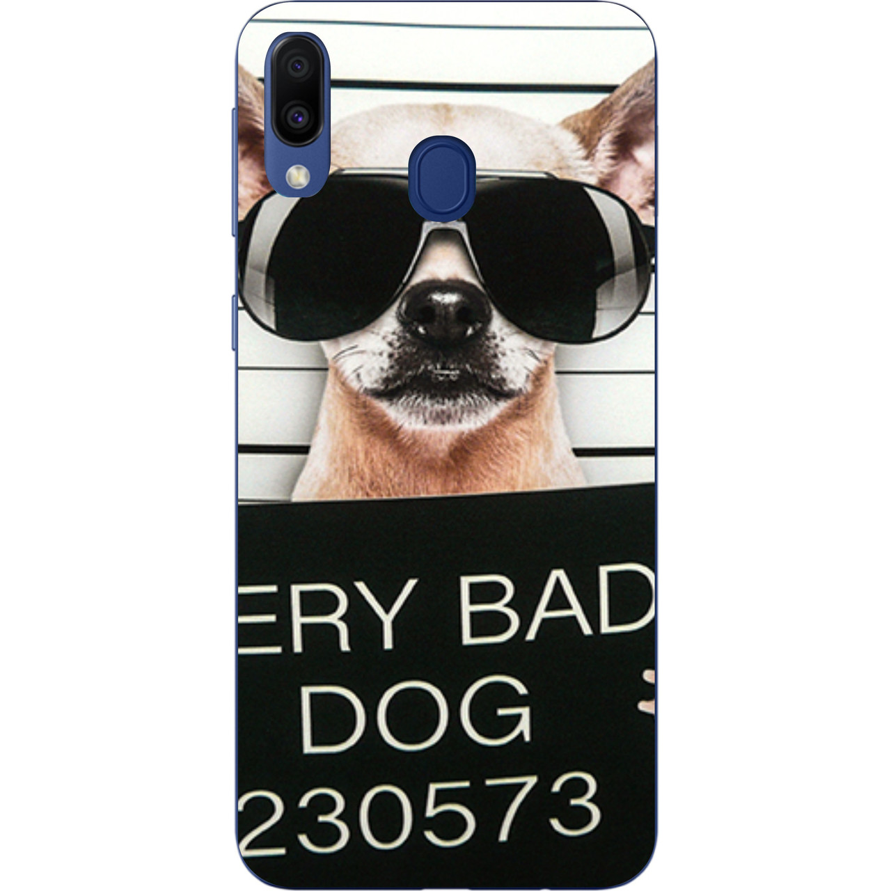 Силіконовий чохол для Samsung Galaxy A20 2019 A205F з картинкою Bad Dog