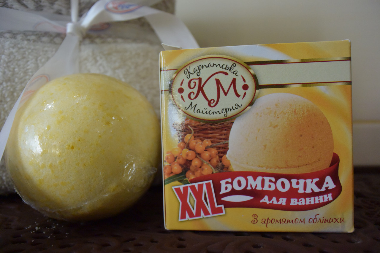 Бомбочки для ванні-"Обліпіха".200г., фото 1