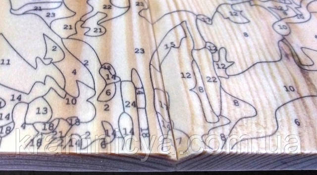 Картина за номерами по дереву. Набори купити Живопис за номерами по дереву