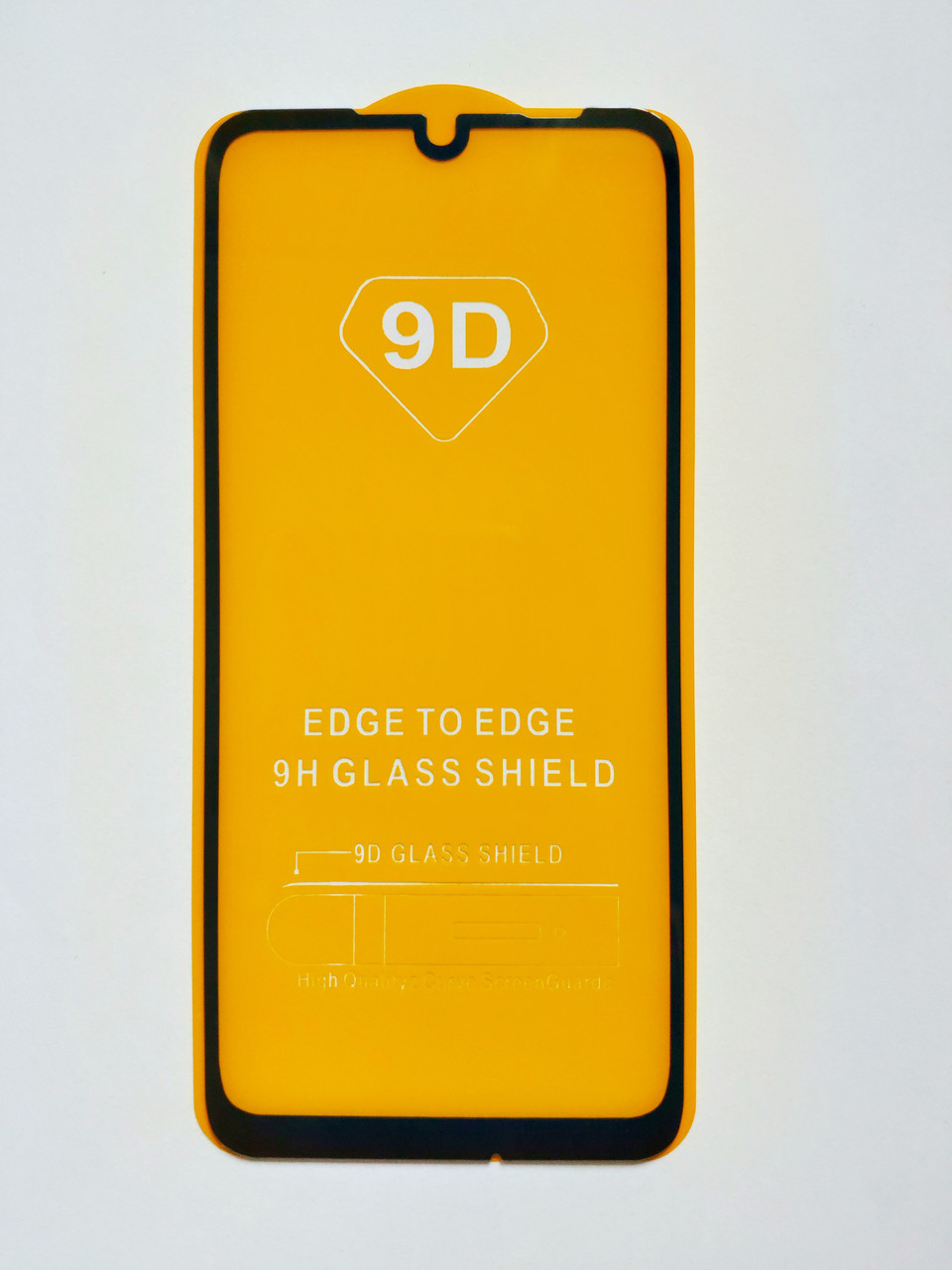Захисне скло 9D для Xiaomi Mi Play Full Glue Чорне