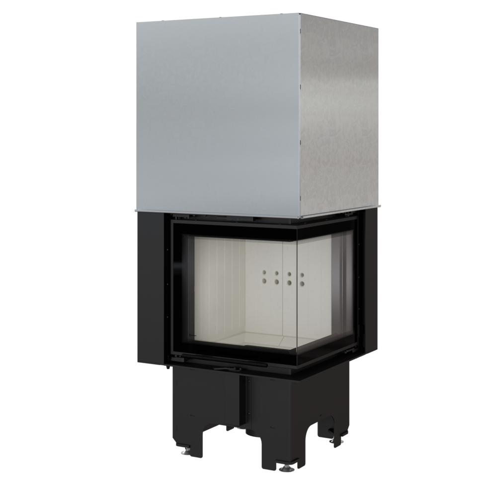 Камінна топка Kratki VN 480/480 права BS гільйотина (8,0 кВт), фото 1