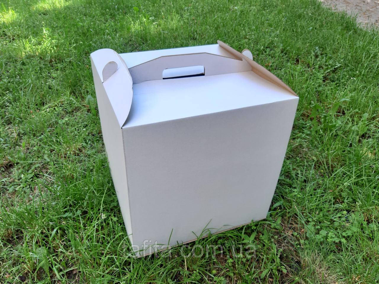 Коробка для торта без вікна 40х40х30
