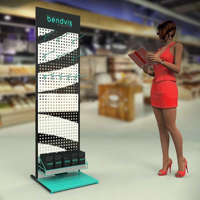 Торгова металева🛒 стійка GOLDISPLAY