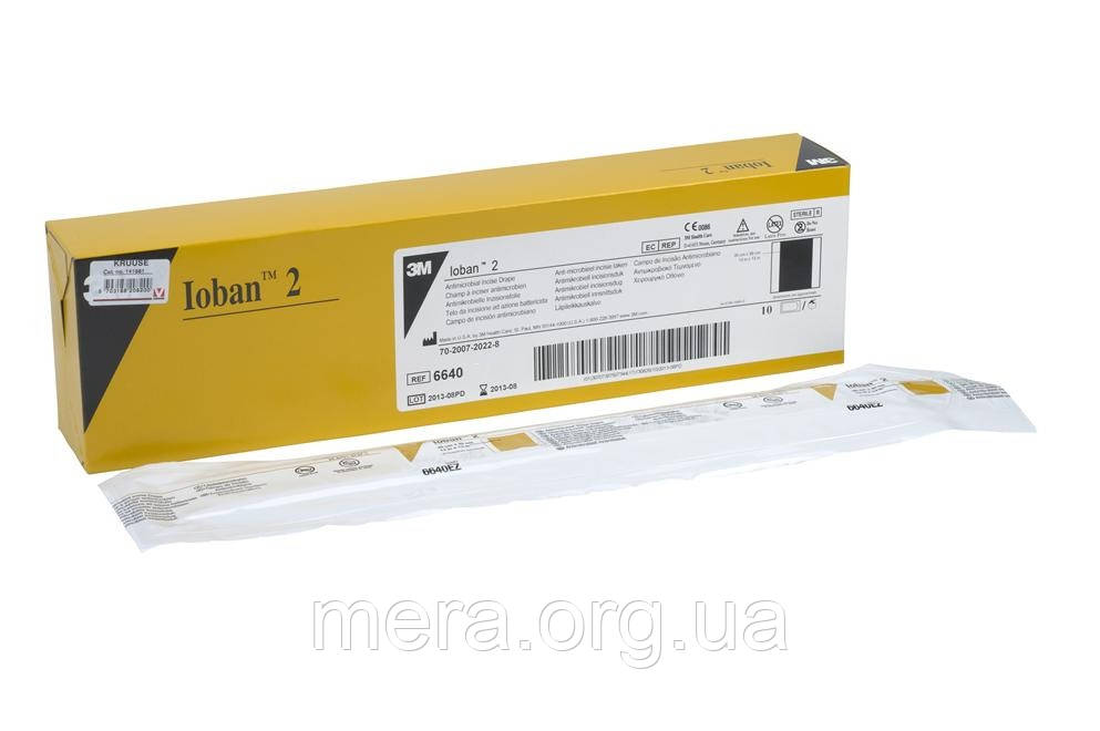 Плёнка антимикробная хирургическая 3M Ioban 2 (34 см. x 35 см.) - фото 2 - id-p107659143