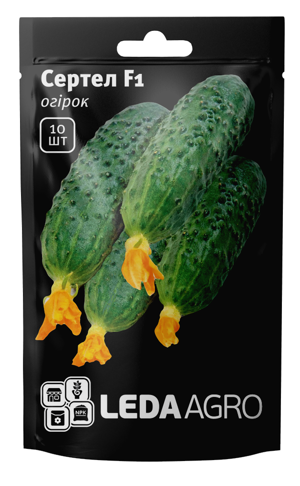 ТМ LEDAAGRO Огірок Сертел F1 10шт