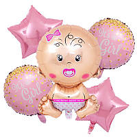 Набір фольгованих куль НА ВИПИСКУ 05