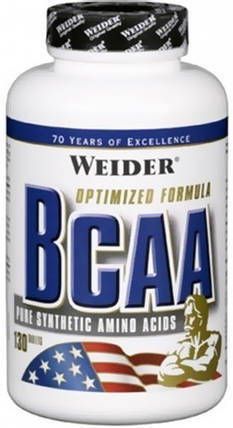 Амінокислоти BCAA Weider 130 tabs, фото 1