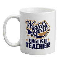 Кружка world's Best English Teacher (біла)