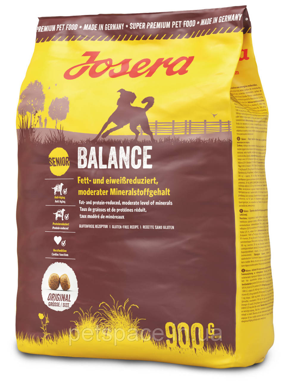 Сухий корм Josera Balance (Йозера Баланс для старіючих собак) 900г.