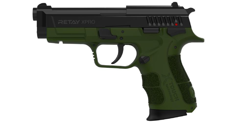 Пістолет стартовий Retay Xpro. Колір - olive R570542G