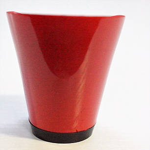 Жіночий Каблук пластиковий 607 червоний р. 1-3 h - 5,2-5.6 див., фото 2