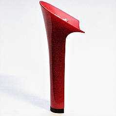 Жіночий Каблук пластиковий 1280 червоний р. 1-3 h-12,0-13,0 див.