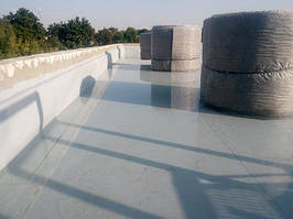 Нашою бригадою #RoofersPVCmembrane була виконана #гідроізоляція покрівлі Охоронного агентства #Бриг.