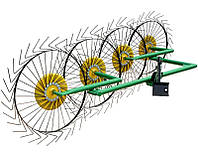 Грабли ворошилки ГВР-4 У ДТЗ с креплением (4 солнышка, мотоблочные)