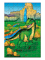 Дитячий пазл "Динозавр Алозавр"