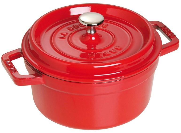 Каструля чавунна Staub 22 см 2,6 л вишня 1102206