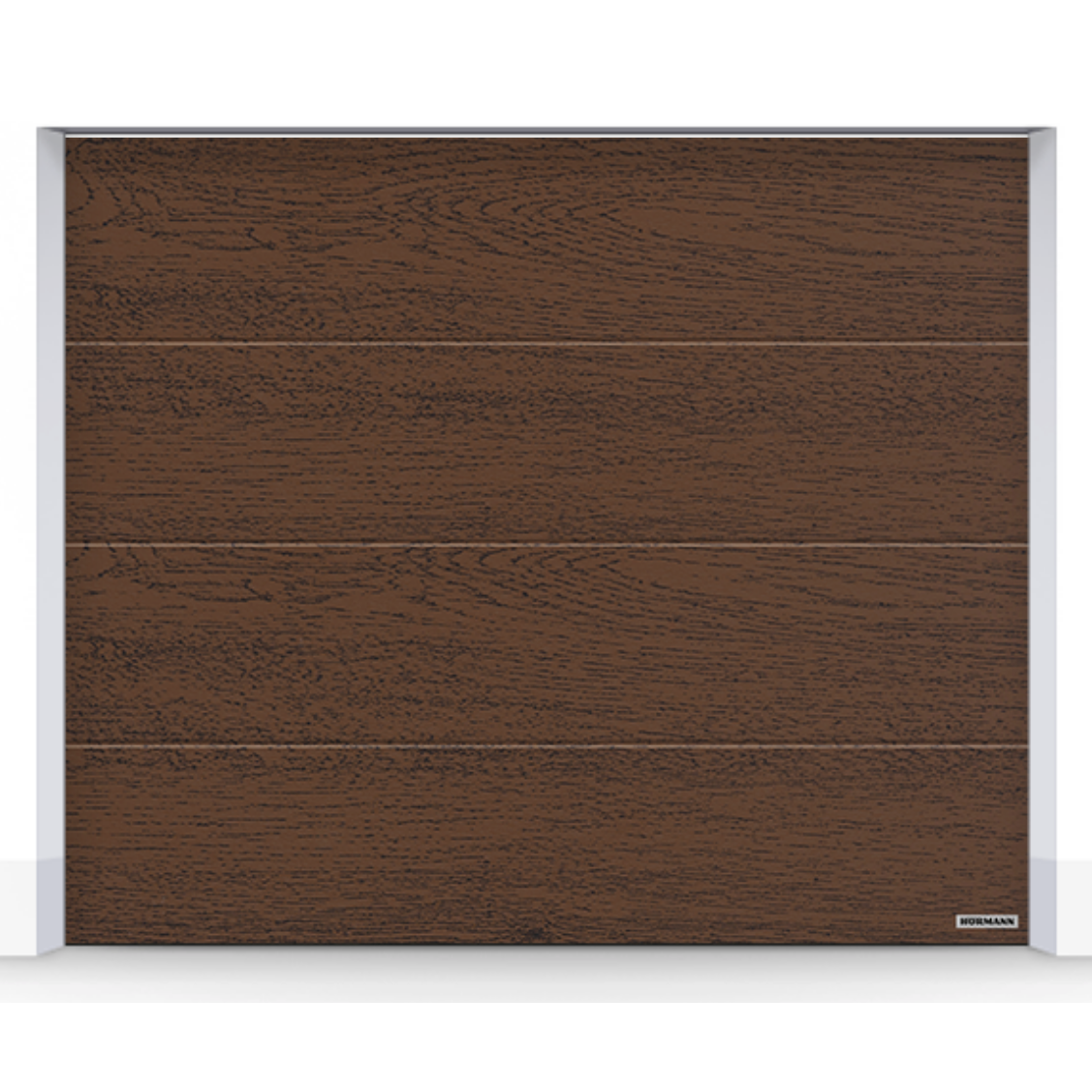 Автоматичні ворота Hormann RenoMatic L-гофр 4000x2125 з приводом ProMatic