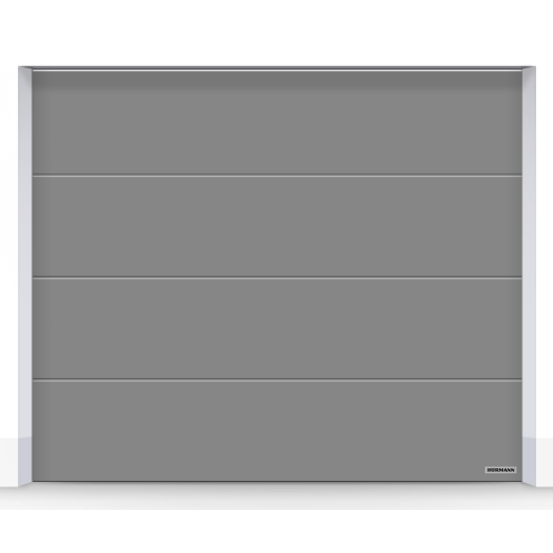 Автоматичні ворота Hormann RenoMatic L-гофр на гараж 5000x2250 з приводом ProMatic