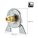 Перехідник для газового пальника під цанговий балон на різьбу., фото 4