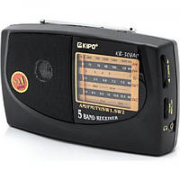 Классическое радио KIPO KB-308AC радиоприемник портативный
