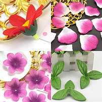 Пелюстки, заготовки для штучних квітів