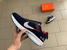 Чоловічі кросівки Nike Air Zoom Pegasus Shield Blue/Red сині з червоним хіт 2019, фото 5