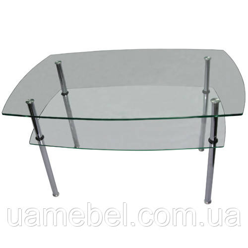 Стол скляний журнальний СТ-103