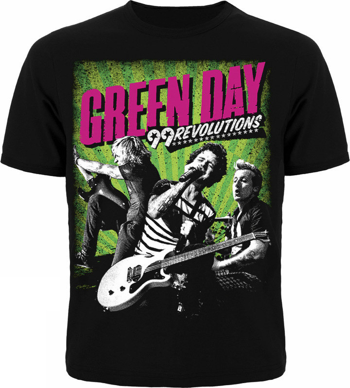 Футболка Green Day "99 Revolutions", Розмір XL