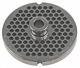 Решітка 6 мм з центр. втулкою для м'ясорубки мод.32 (D100/d13.5мм) система Enterprise