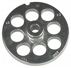 Решітка 20 мм з центр. втулкою для м'ясорубки мод.32 (D100/d13.5мм) система Enterprise