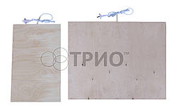 Обігрівач дерев'яна підставка 160 Вт (490 х 615). Є різні розміри і потужності.