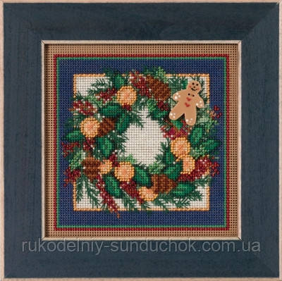 Набор для вышивания "Spiced Wreath//Пряный венок" Mill Hill MH145304
