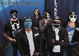 Плакат Hollywood Undead