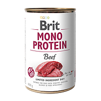 Вологий корм для собак Brit Mono Protein Beef (яловичина)